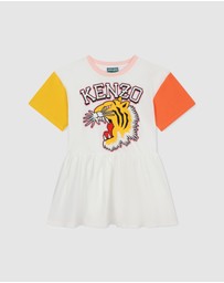 Kenzo Kids - Short Sleeved Dress - Kids-Teens