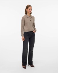 Vero Moda - Exciting Polo Knit