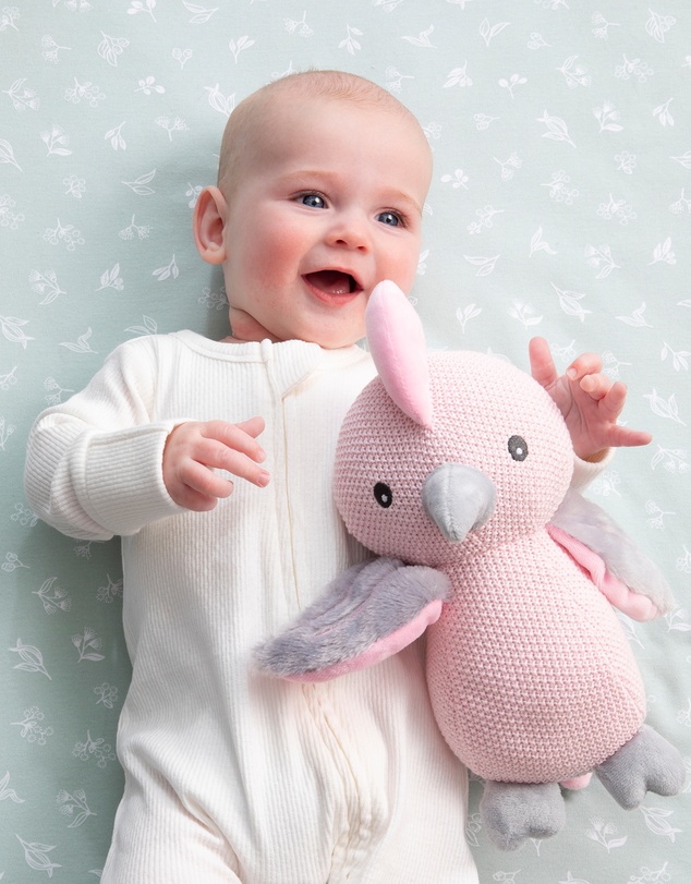Living Textiles - Knitted Toy - Gary the Galah
