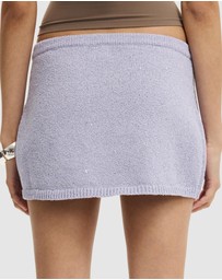 Cotton On - Sparkle Knit Mini Skirt