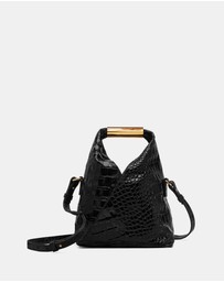 MM6 Maison Margiela - Small Japanese Crossbody Leather and Numeric Logo Bag