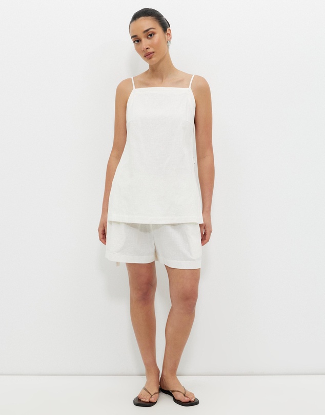 Calli - Lyauna Tie Side Top
