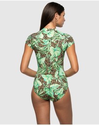 Nip Tuck Swim - Exotic Eden Una Sunsuit One Piece