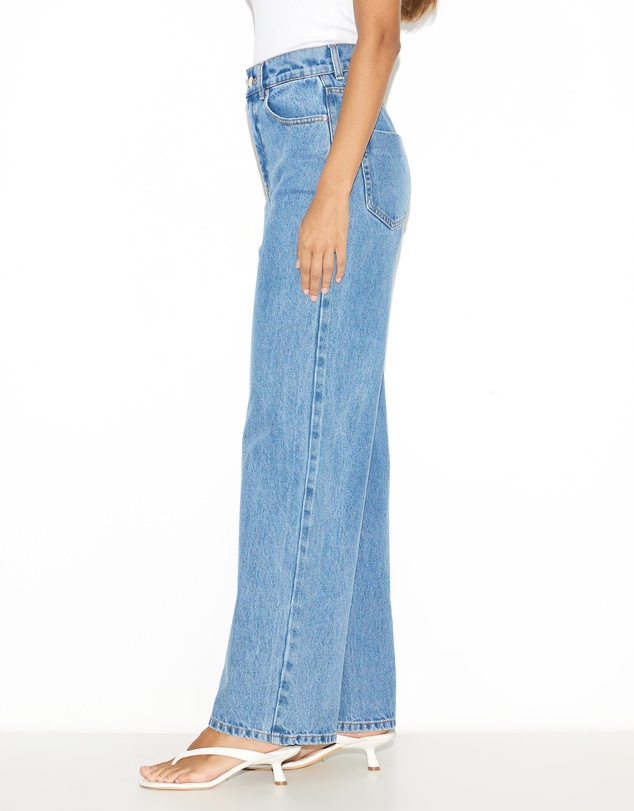 Dazie - London High Waisted Wide Leg Jeans