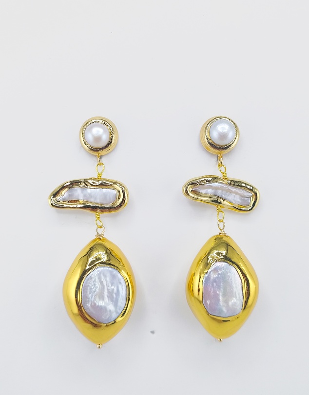 Miz Casa and Co - Natalia Pearl Earrings