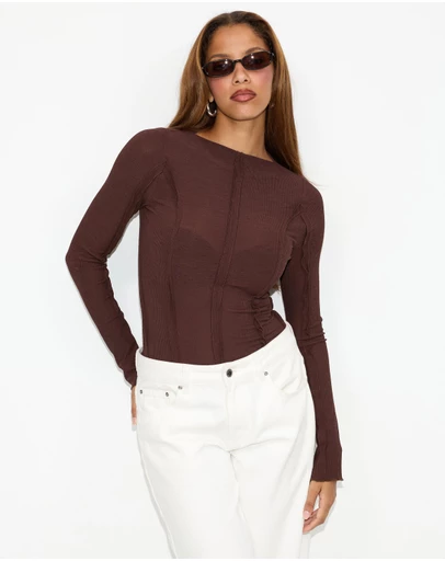 Dazie - Afters Long Sleeve Top