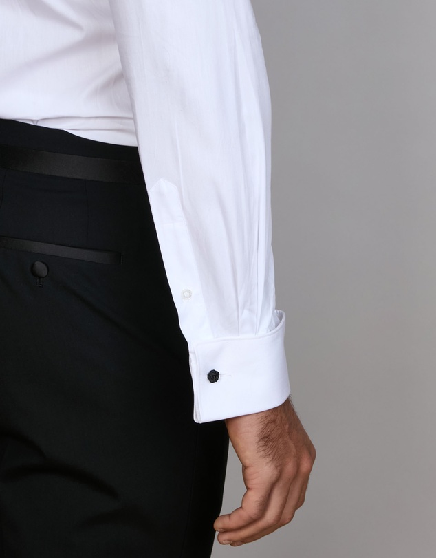 Abelard - Pleat Front Dinner Shirt Slim Fit