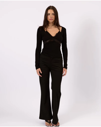 Style Addict - Noa Lace Long Sleeve Top