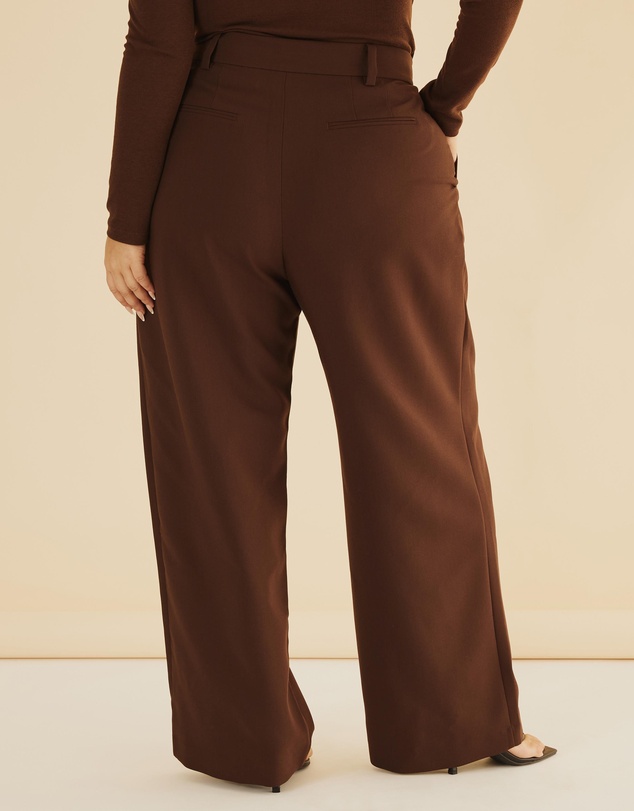 Atmos&Here Curvy - Mariah Wide Leg Pants