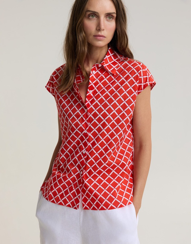 Sportscraft - Geo Lily Voile Shirt