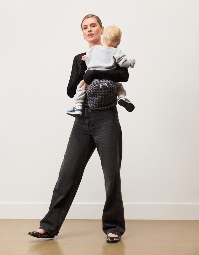portier - The Brio Belt Toddler Carrier - Charcoal Denim
