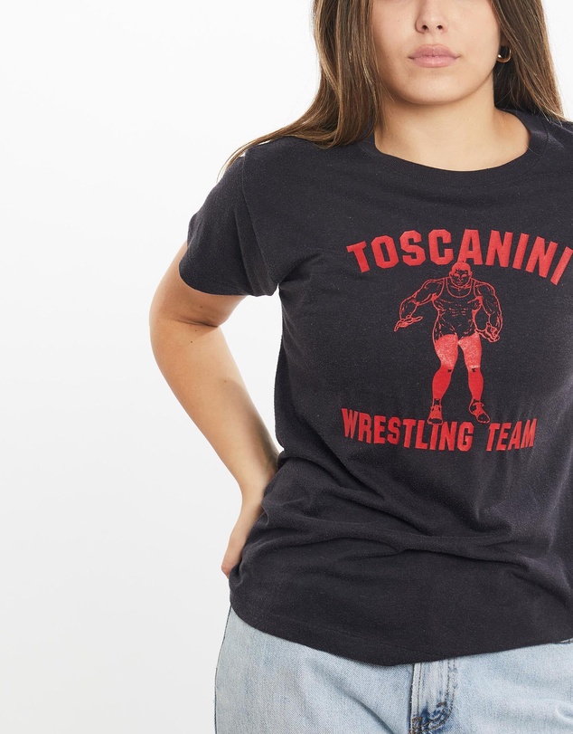 Vintage by The Real Deal - Pre Loved - Vintage 80s Toscanini Wrestling Team Tee