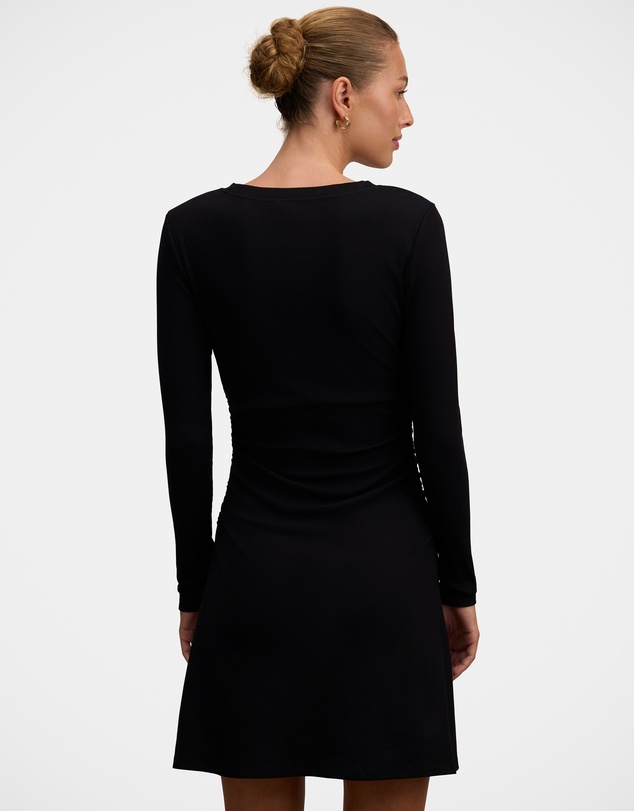 Forever New - Ash Long Sleeves Ribbed Mini Dress