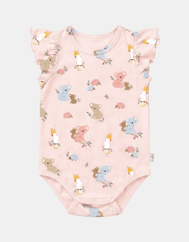 Toshi - Onesie S/S Frill Arcadia