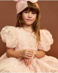 Bardot Junior - Linda Rosette Mini Dress - Kids-Teens
