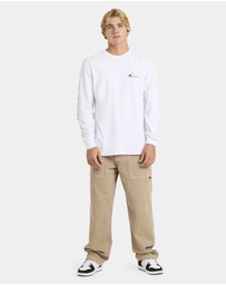 Quiksilver - Mens Wrap Drive Long Sleeve T-Shirt