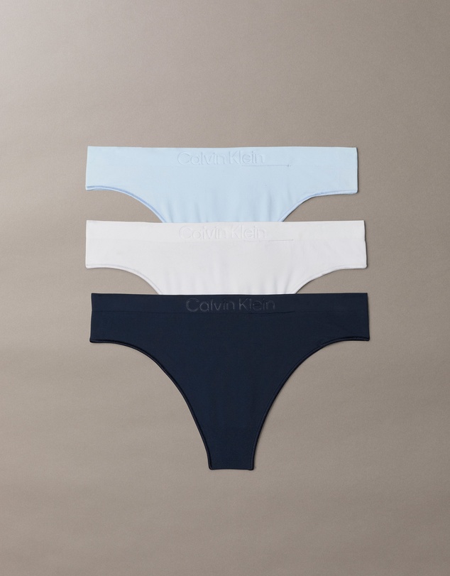 Calvin Klein - 3-Pack Bonded Flex Seamless Thong