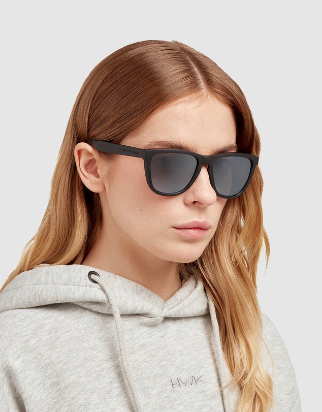 Hawkers Co - HAWKERS - Polarized Black Grey One Raw Sunglasses for Men and Women UV400