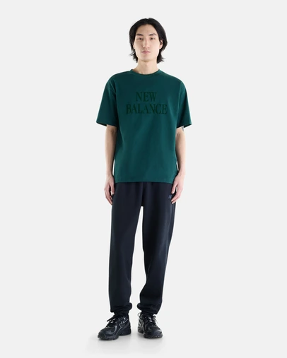 New Balance - Athletics Flocked Logo T-Shirt