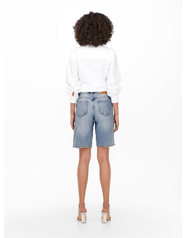 ONLY - Sonny Long 843 High Waist Wide Denim Shorts