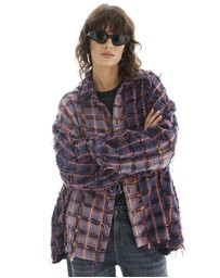 THE TALES - Check Flannel Bonded Jacket