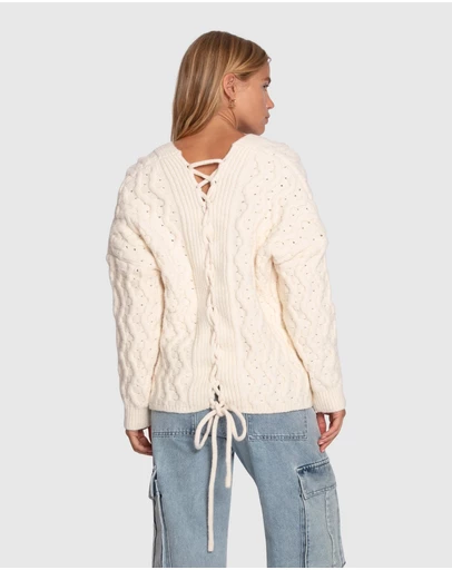 Belle & Bloom - Sugar Plum Chunky Cardigan
