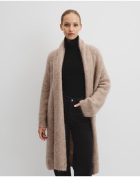 Country Road - Fluffy Longline Cardigan