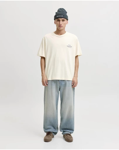 Jack & Jones - Jornorrebro SS Crew Neck Typo Tee Noos