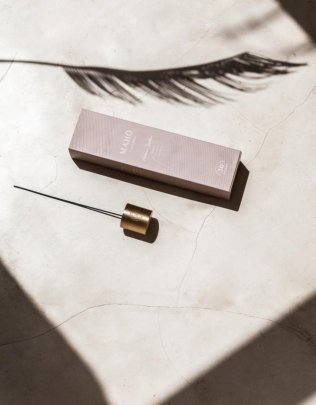 MAHO Sensory - Artisan Leather Incense Sticks and Burner Kit
