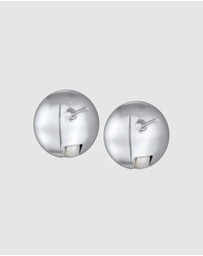 Elli Jewelry - Earrings Elegant Cultured Freshwater White Pearls 925 Sterling Silver