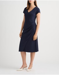 David Lawrence - Ioni Textured Jersey Dress