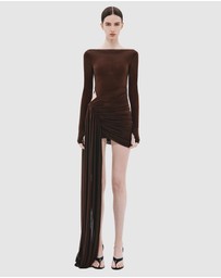 MISHA - The Sari LS Stocking Mini Dress