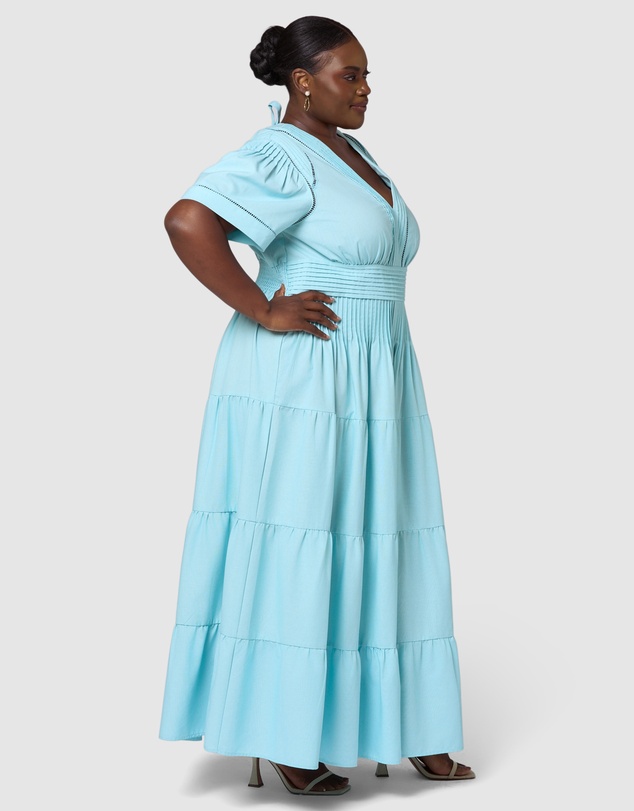 Something 4 Olivia - Abby Linen Maxi Dress