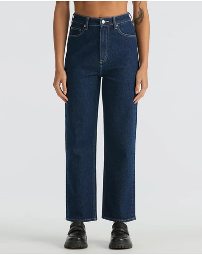 Lee - High Straight Crop Jeans