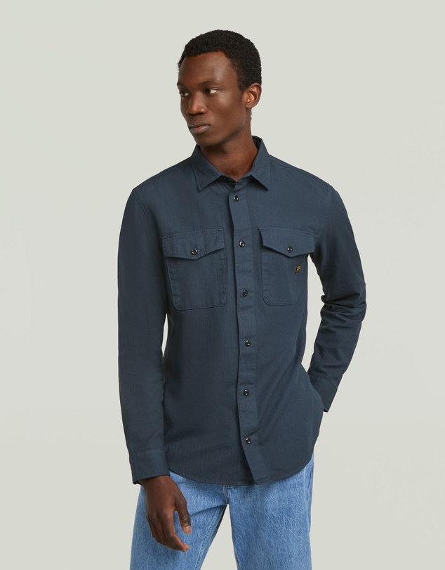 G-Star - Marine Slim Shirt l\s