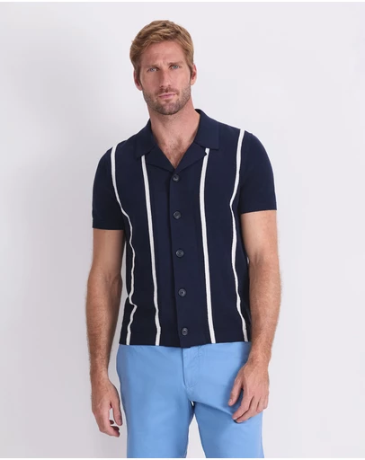 Sportscraft - Marc Short Sleeve Knit Shirt