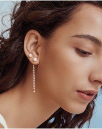 Ania Haie - Gold Row Bezel Earring Charm