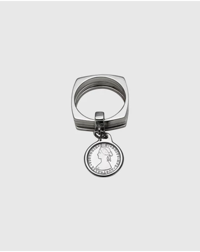 Von Treskow - 4 Stack Mini Coin Ring
