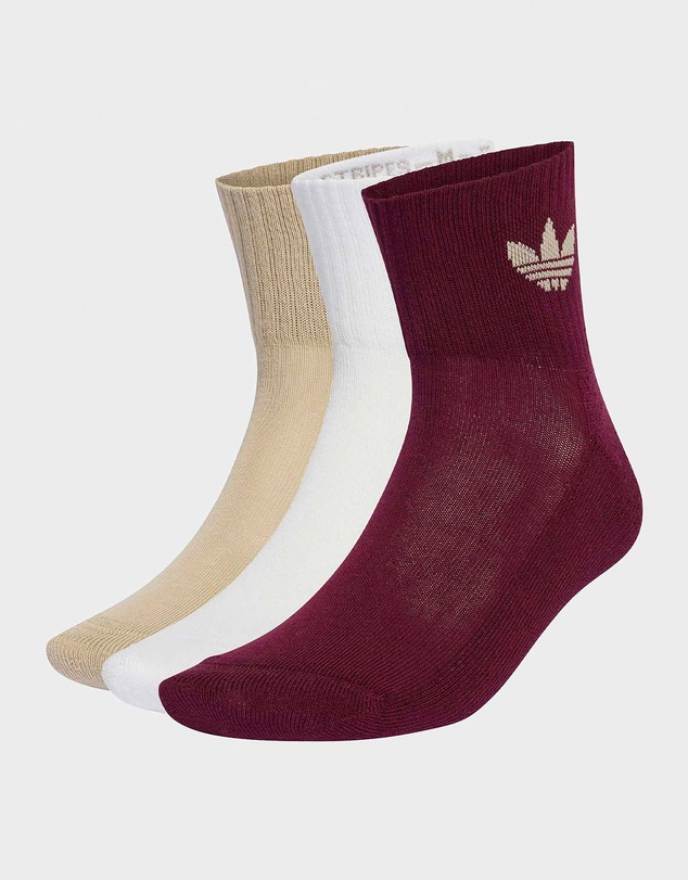 adidas Originals - 3-Pack Mid Ankle Socks