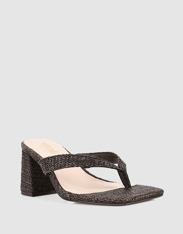 Verali - Stoked Block Heel Thongs