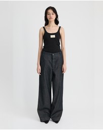 Madre Natura - Palm Denim Pants