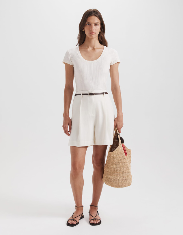 SABA - Zuri Pleat Front Short