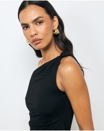 AERE - Manon One Shoulder Top