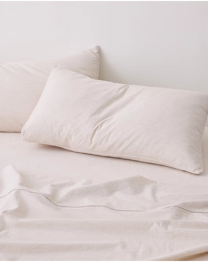 Sheet Society - Leo Washed Cotton Fitted Sheet Set
