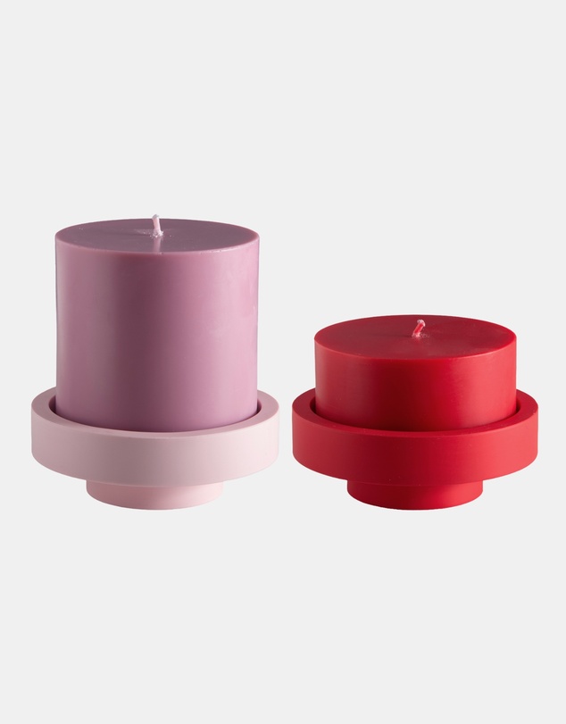 porter green - escc large pillar candle soy-blend unscented candles