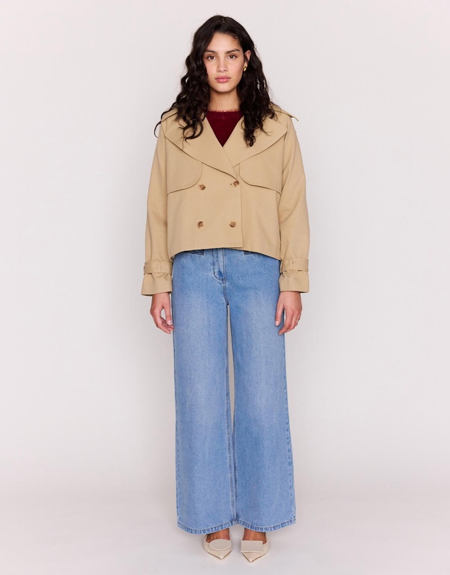 MINKPINK - Aya Cropped Trench