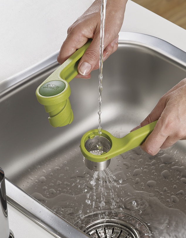Joseph Joseph - Helix Garlic Press (Green)