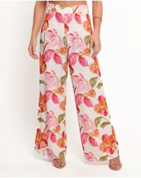 Petal & Pup - Saffra Wide Leg Pants - Everlyn Print