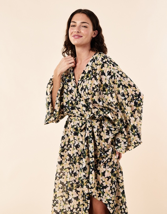 Papinelle - Serena Kimono Maxi Robe