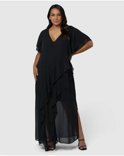 Sunday In The City - Forbidden Feline Maxi Dress